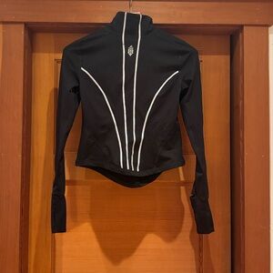 Free People Movement You’re A Peach Half-Zip Jacket, NWT, XS